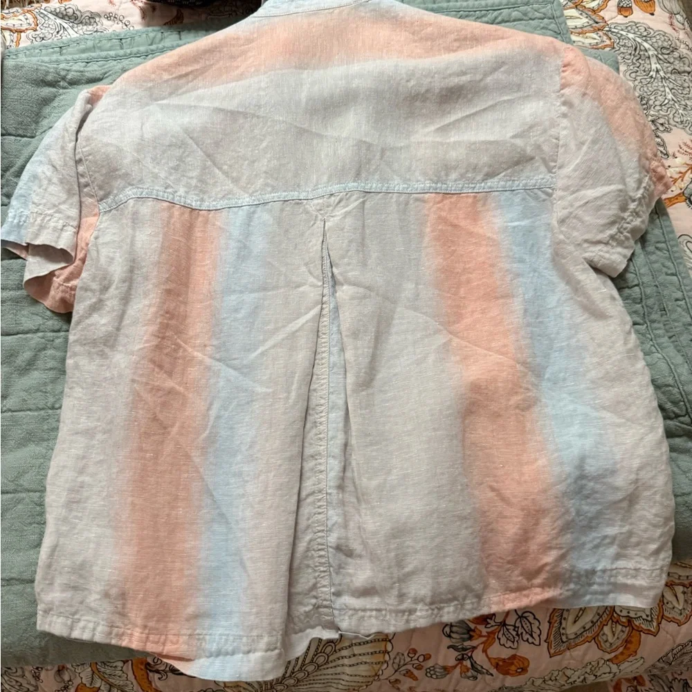Madewell Beachside Linen Top - Picture 4 of 5